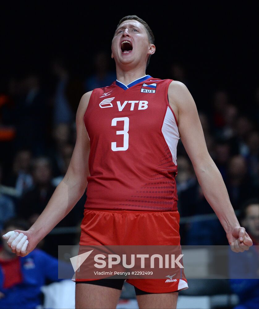 2013 Men's European Volleyball Championship. Finals