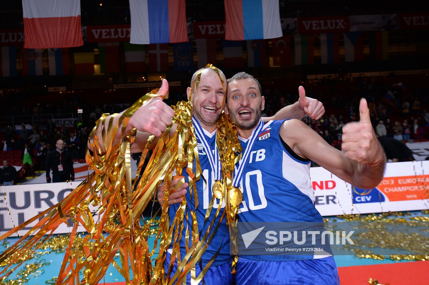 2013 Men's European Volleyball Championship. Finals