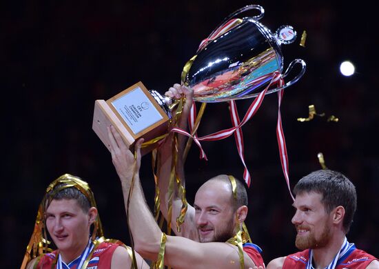 2013 Men's European Volleyball Championship. Finals