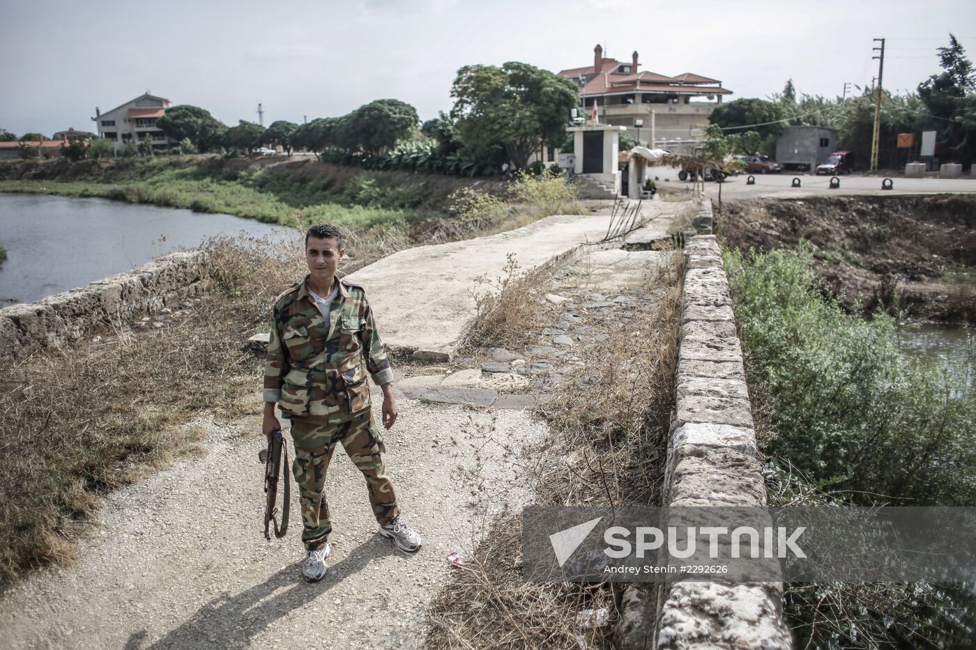 Syrian-Lebanese border and life in Latakia