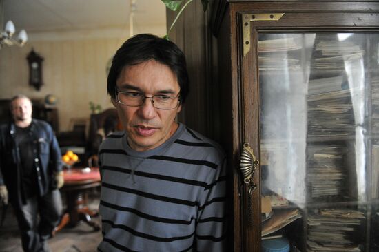 Filming Marat Kim's TV series "Women on the Verge"