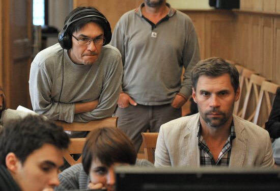 Filming Marat Kim's TV series "Women on the Verge"