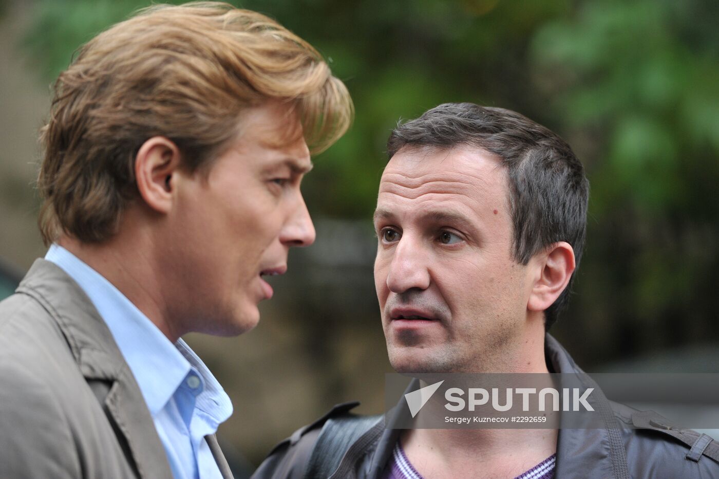 Filming Marat Kim's TV series "Women on the Verge"