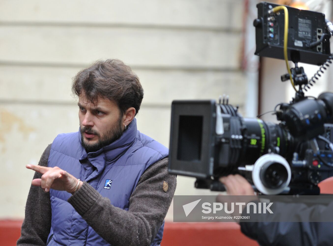 Filming Marat Kim's TV series "Women on the Verge"