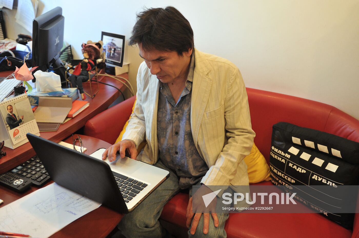 Filming Marat Kim's TV series "Women on the Verge"