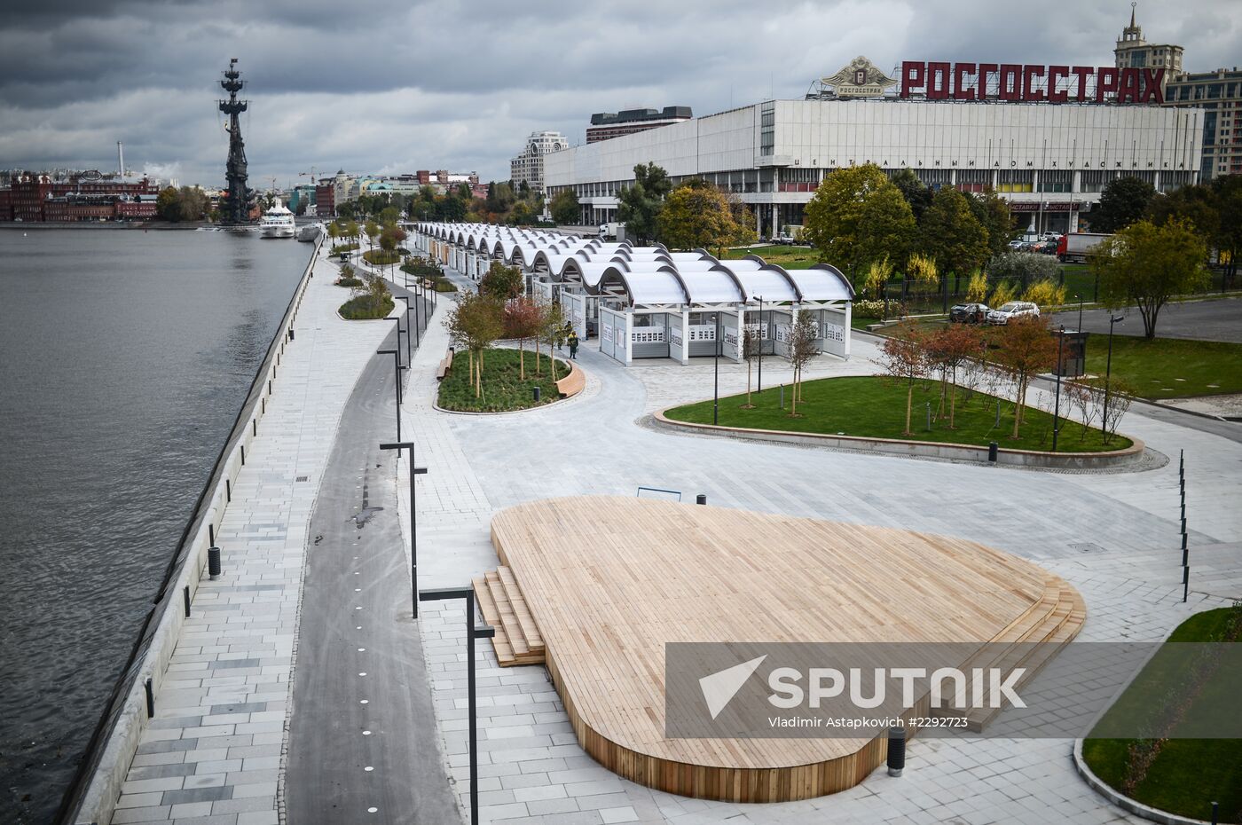 Krymskaya Embankment remodeling to be completed