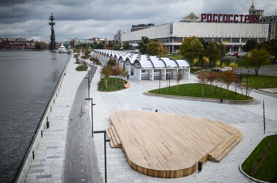 Krymskaya Embankment remodeling to be completed