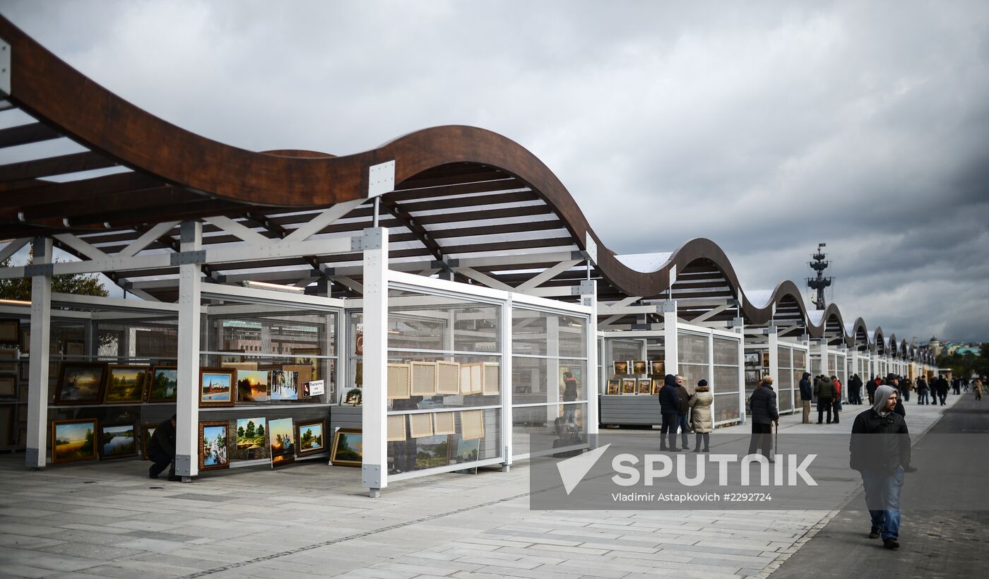 Krymskaya Embankment remodeling to be completed