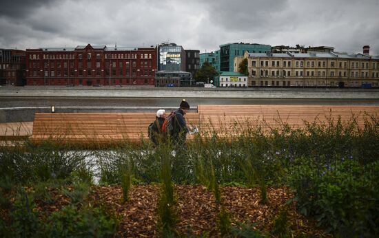 Remodeling of Krymskaya Embankment to be completed