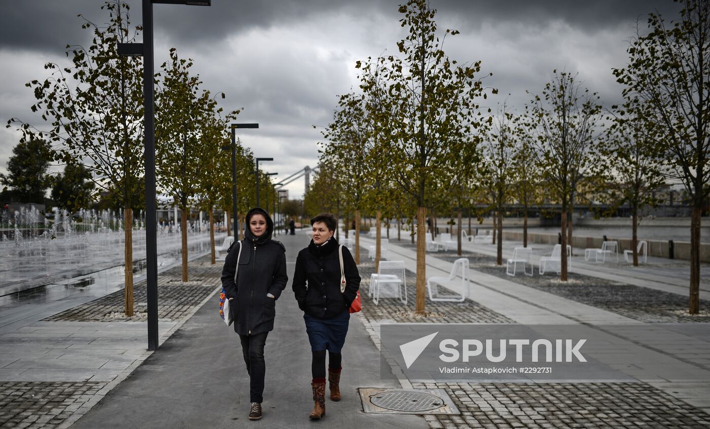 Remodeling of Krymskaya Embankment to be completed