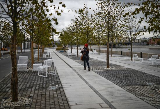 Remodeling of Krymskaya Embankment to be completed