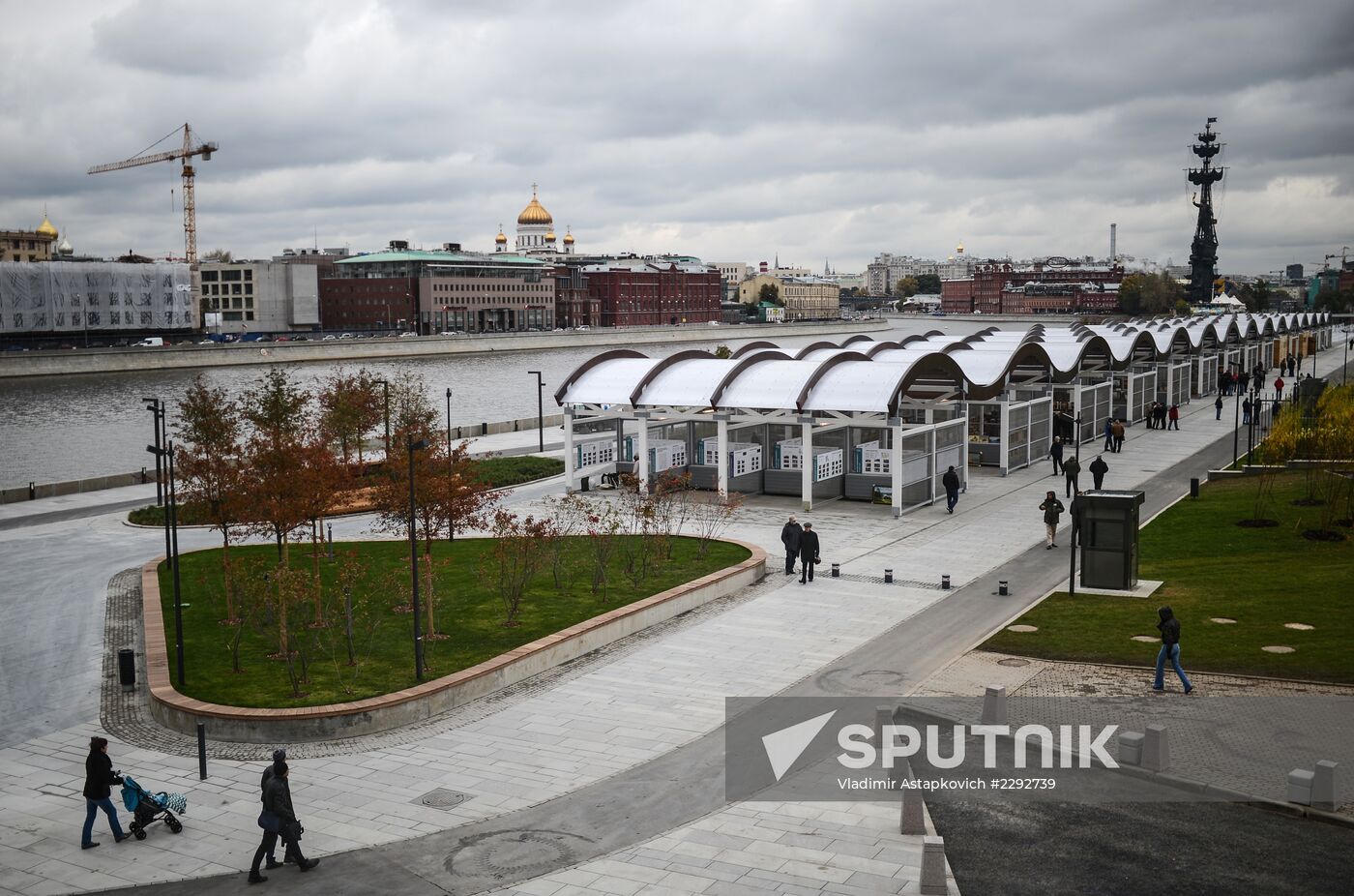 Krymskaya Embankment remodeling to be completed