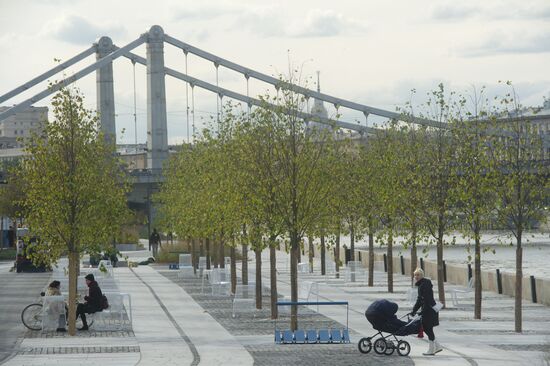 Krymskaya Embankment after reconstruction