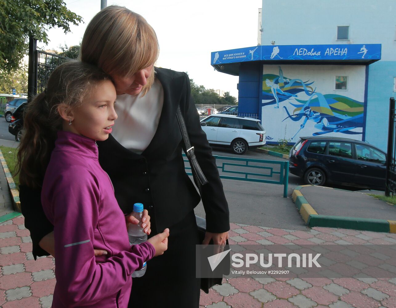 Russian speed skater Svetlana Bazhanova