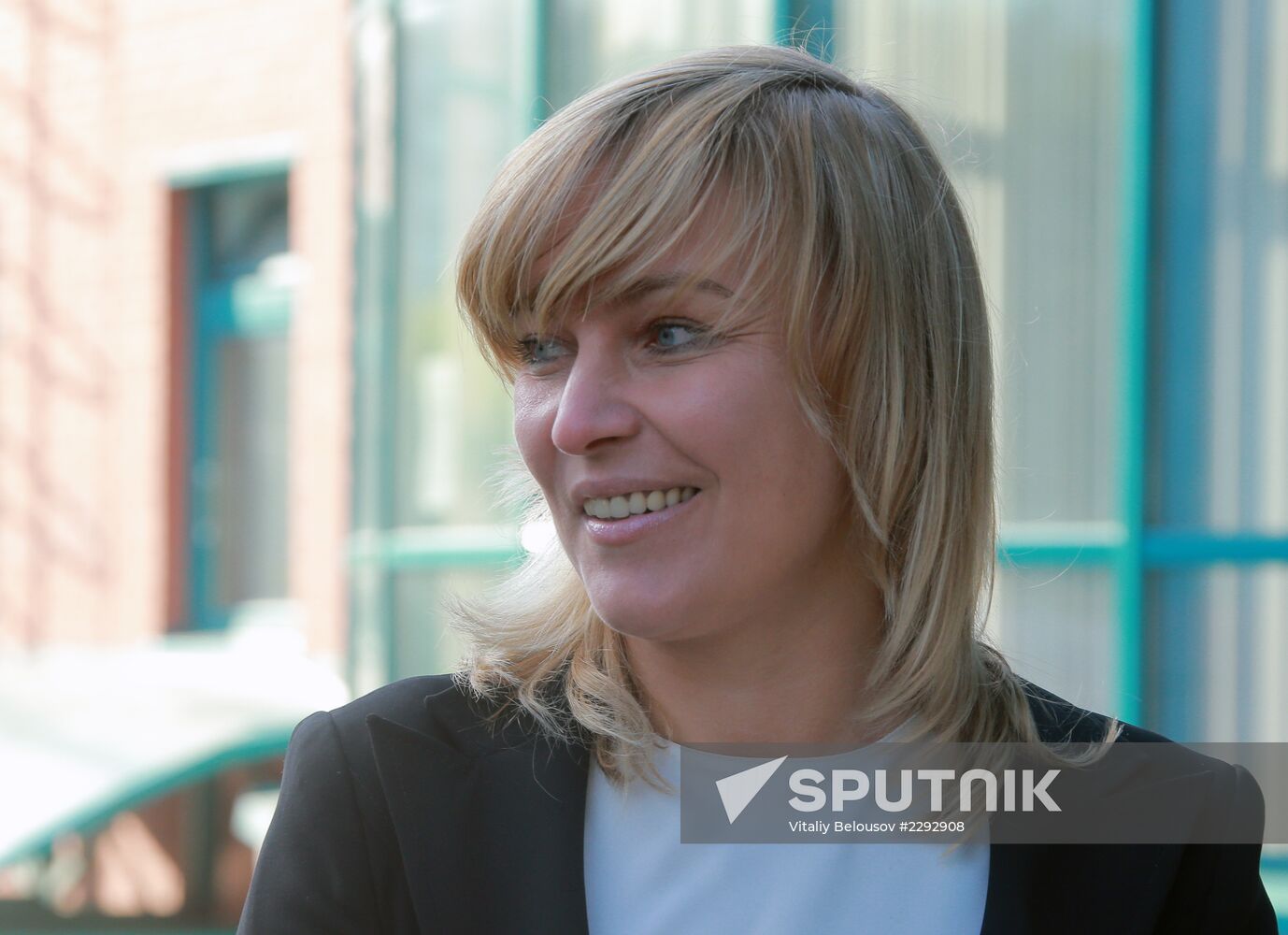 Russian speed skater Svetlana Bazhanova