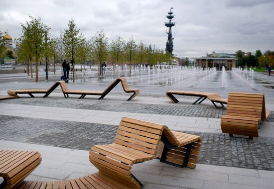 Krymskaya Embankment after reconstruction