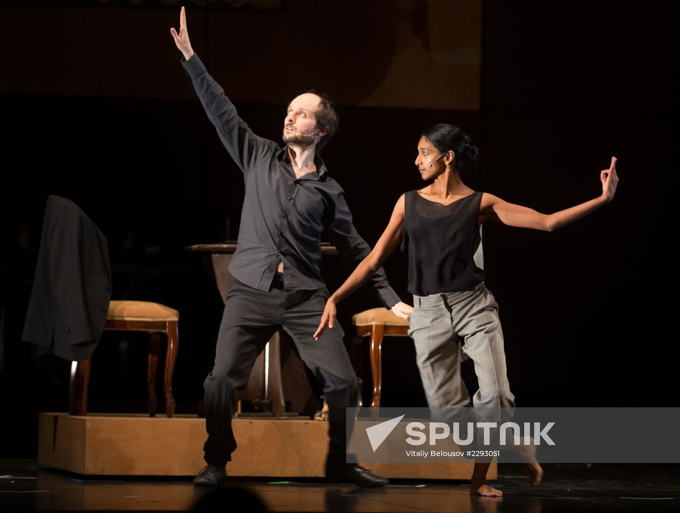 Run-through of Belgian performance "Play" at Theatre of Nations