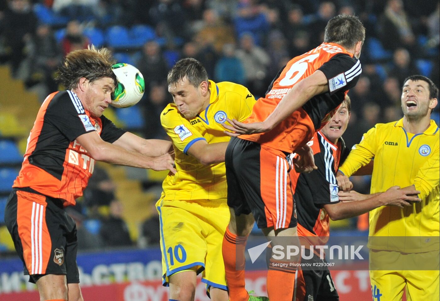 Russian Football Premier League. Rostov vs. Ural