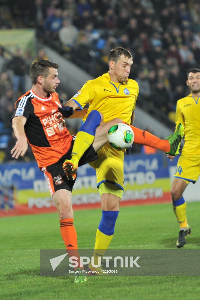 Russian Football Premier League. Rostov vs. Ural