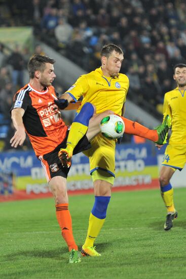Russian Football Premier League. Rostov vs. Ural