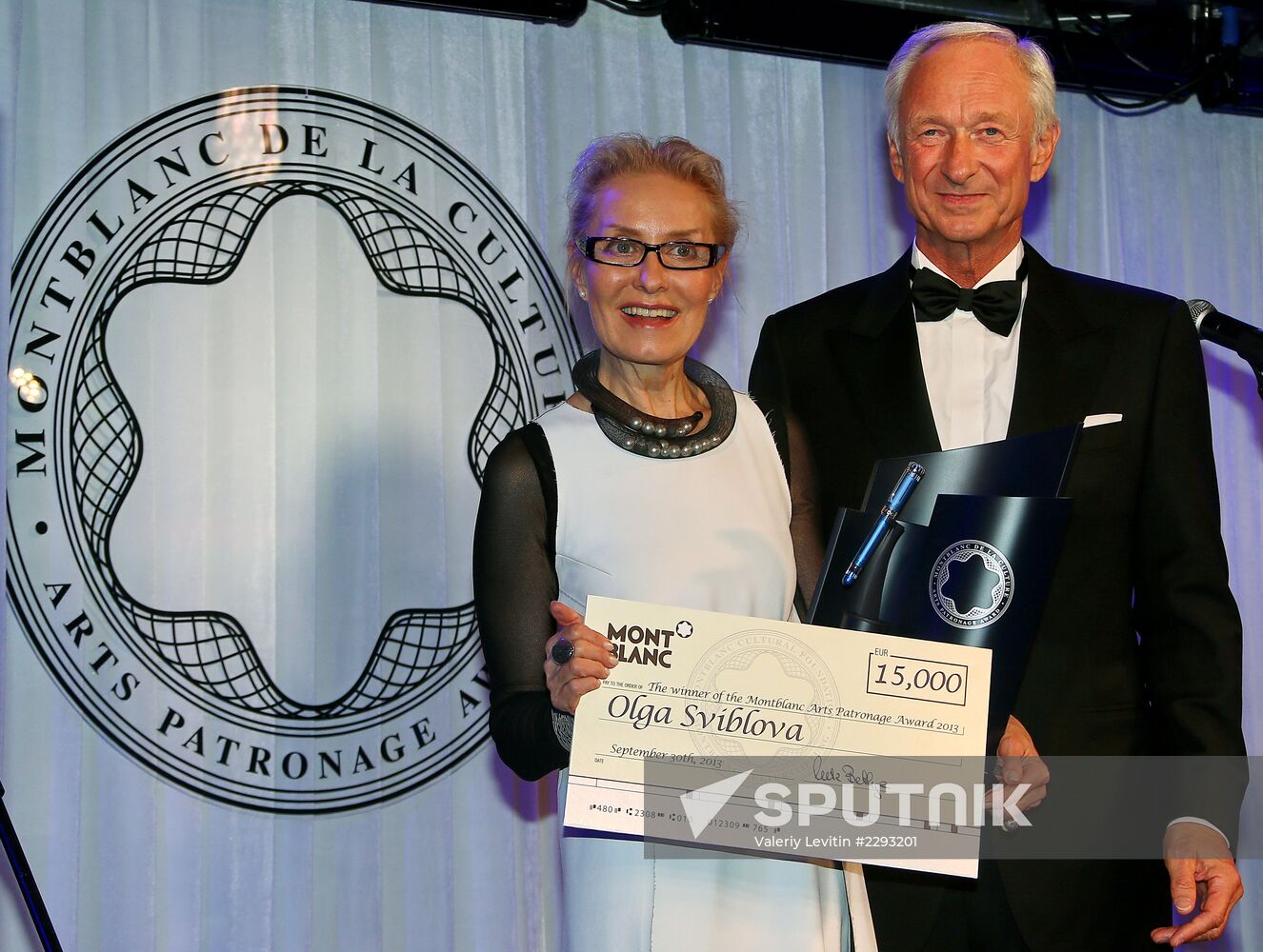 Olga Sviblova awarded Montblanc de la Culture Art Patronage