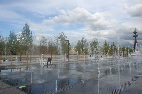 Krymskaya Embankment after reconstruction