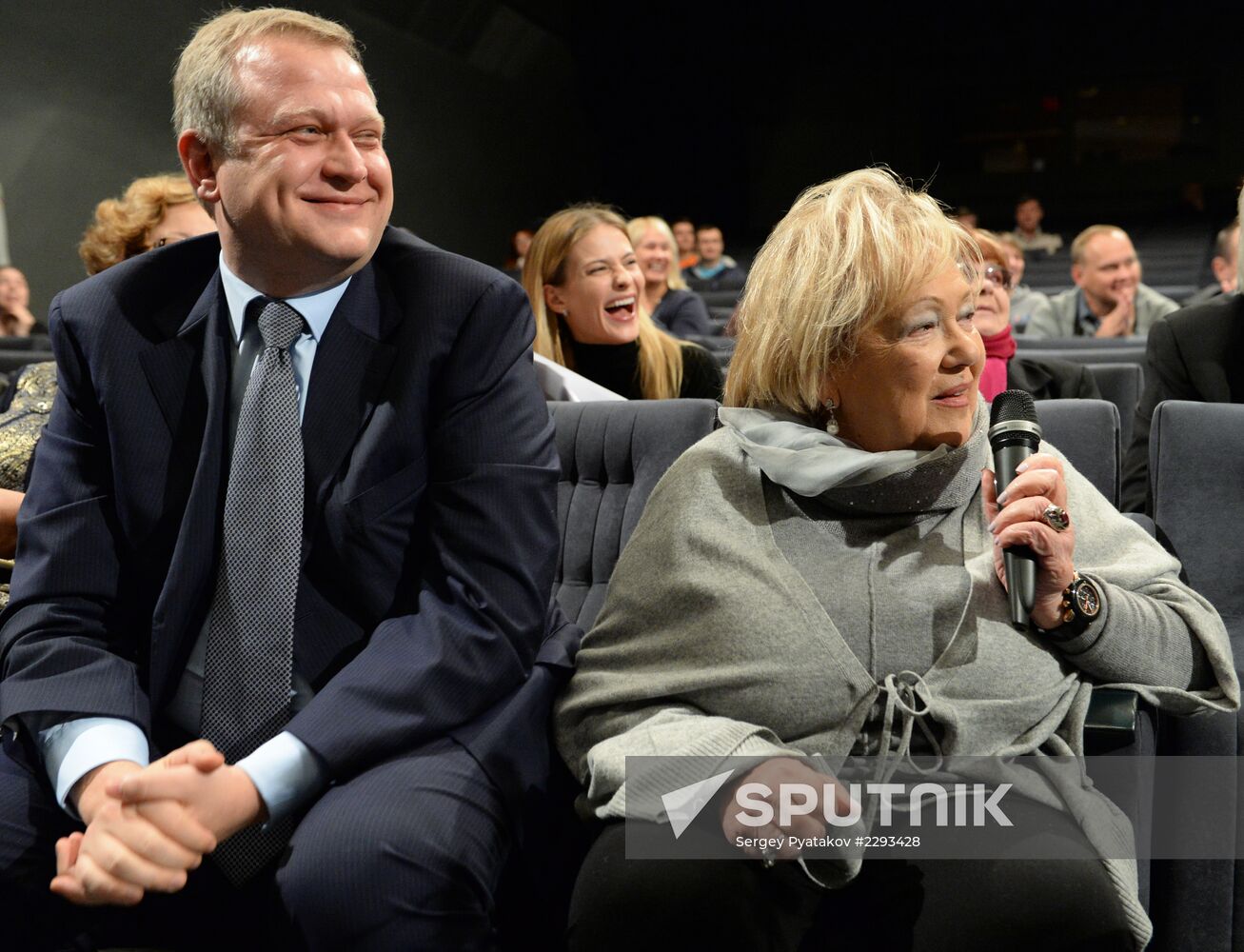 Meeting of 'Sovremennik' theater crew