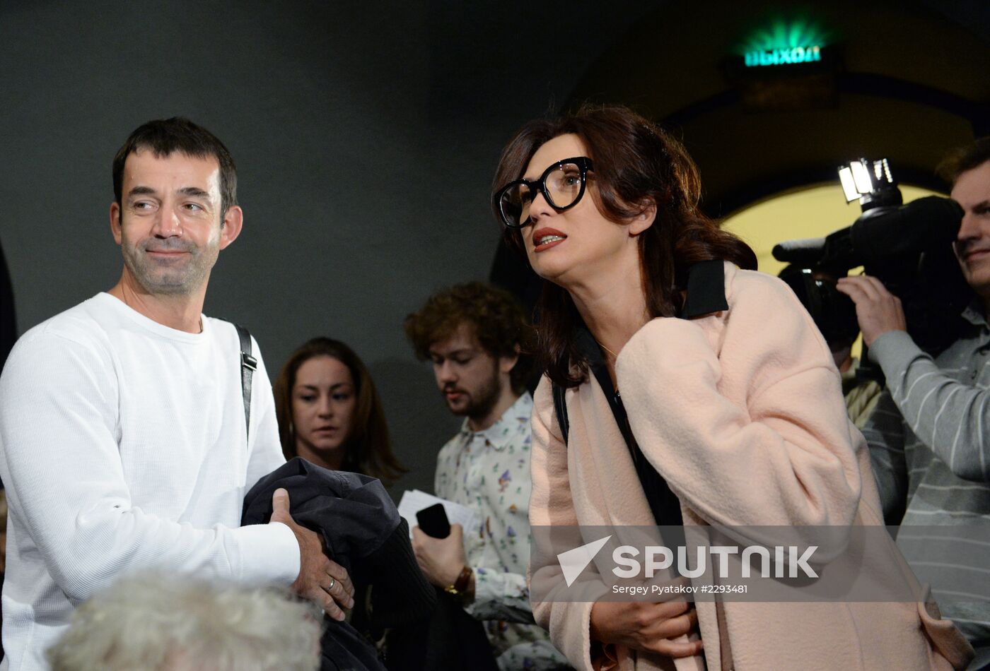 Meeting of 'Sovremennik' theater crew
