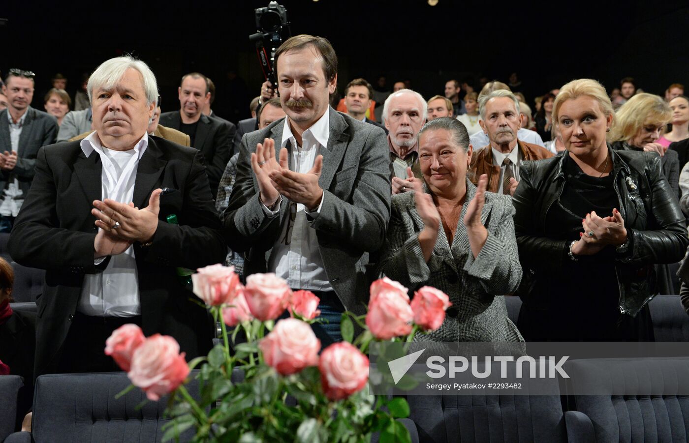 Meeting of 'Sovremennik' theater crew