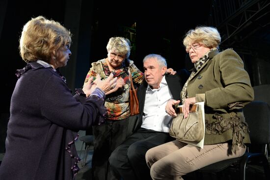 Meeting of 'Sovremennik' theater crew