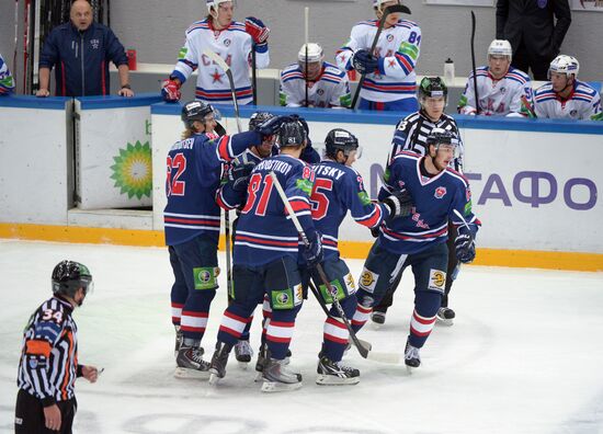 Kontinental Hockey League. Torpedo vs. SKA