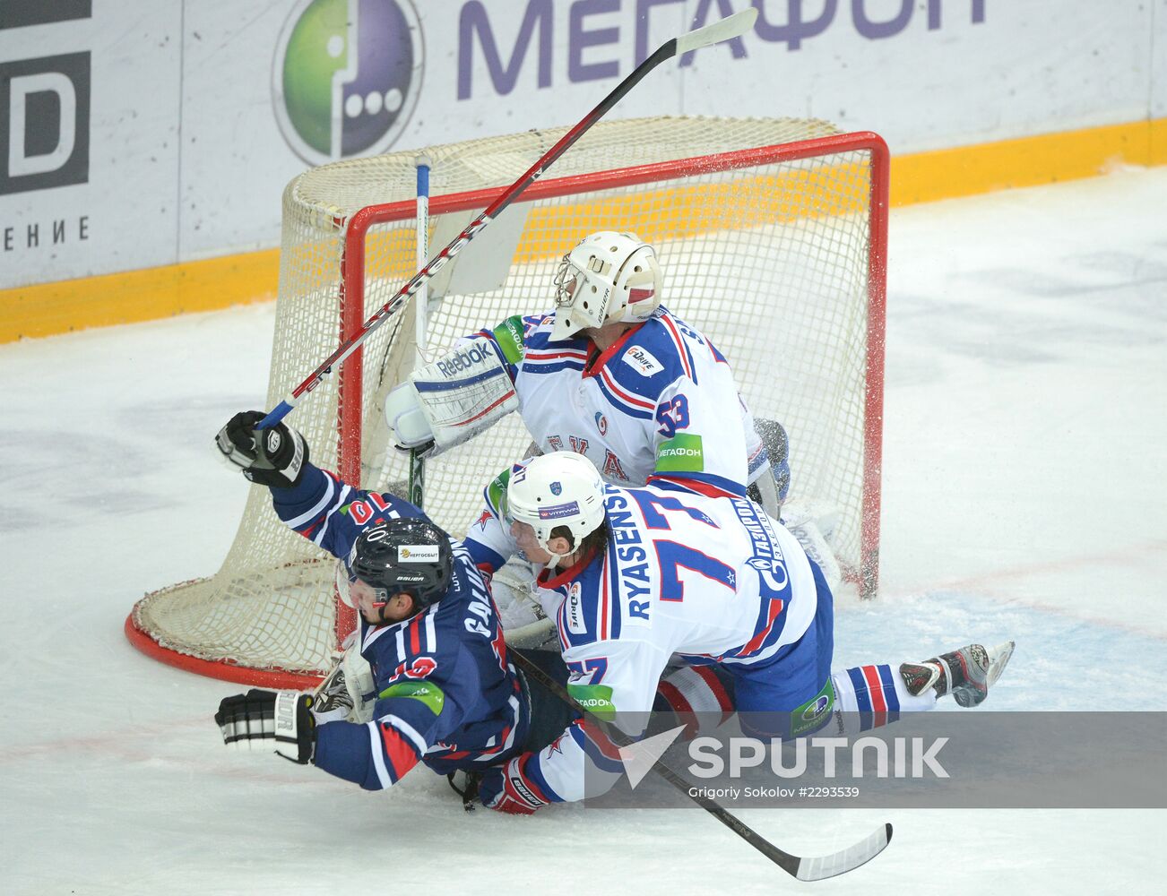 Kontinental Hockey League. Torpedo vs. SKA