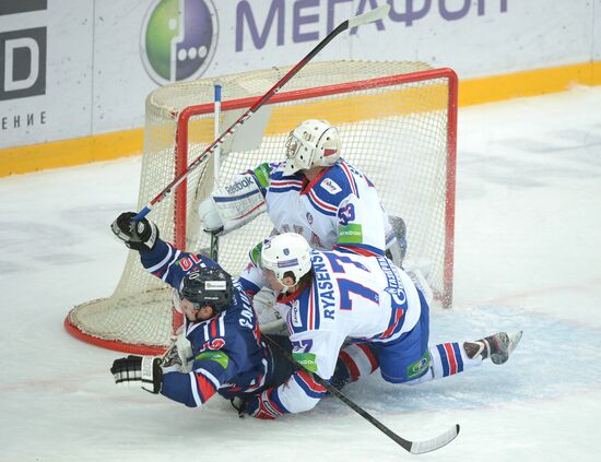Kontinental Hockey League. Torpedo vs. SKA