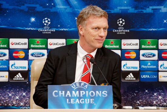 Football. News conference by FC Manchester United