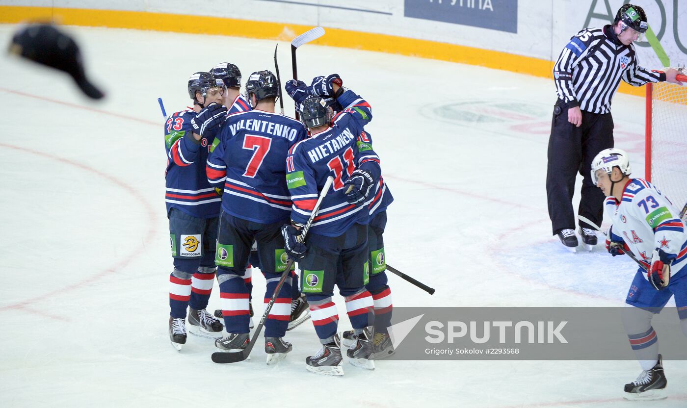 Kontinental Hockey League. Torpedo vs. SKA