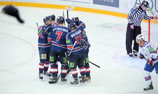 Kontinental Hockey League. Torpedo vs. SKA