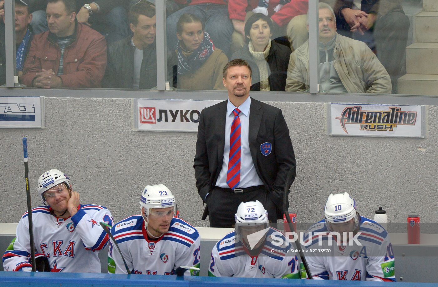 Kontinental Hockey League. Torpedo vs. SKA