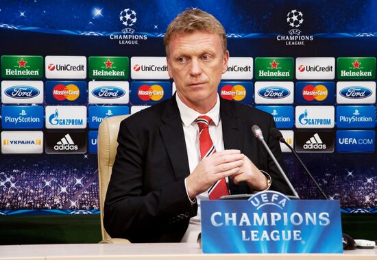 Football. News conference by FC Manchester United