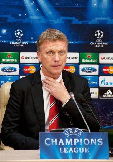 Football. News conference by FC Manchester United