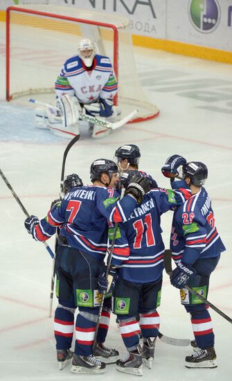 Kontinental Hockey League. Torpedo vs. SKA