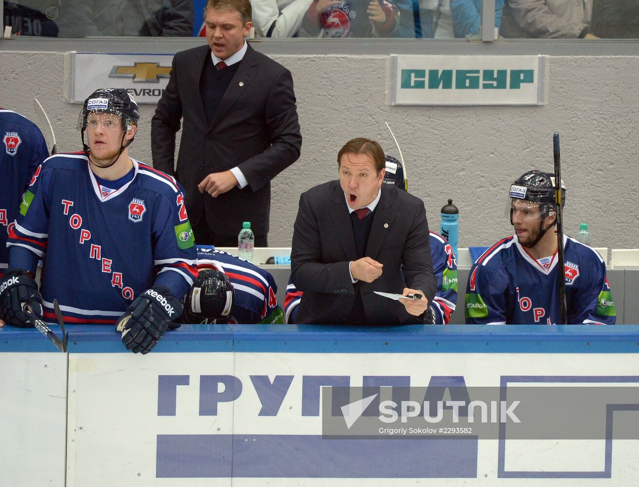 Kontinental Hockey League. Torpedo vs. SKA