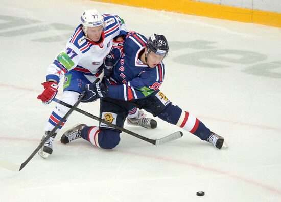 Kontinental Hockey League. Torpedo vs. SKA