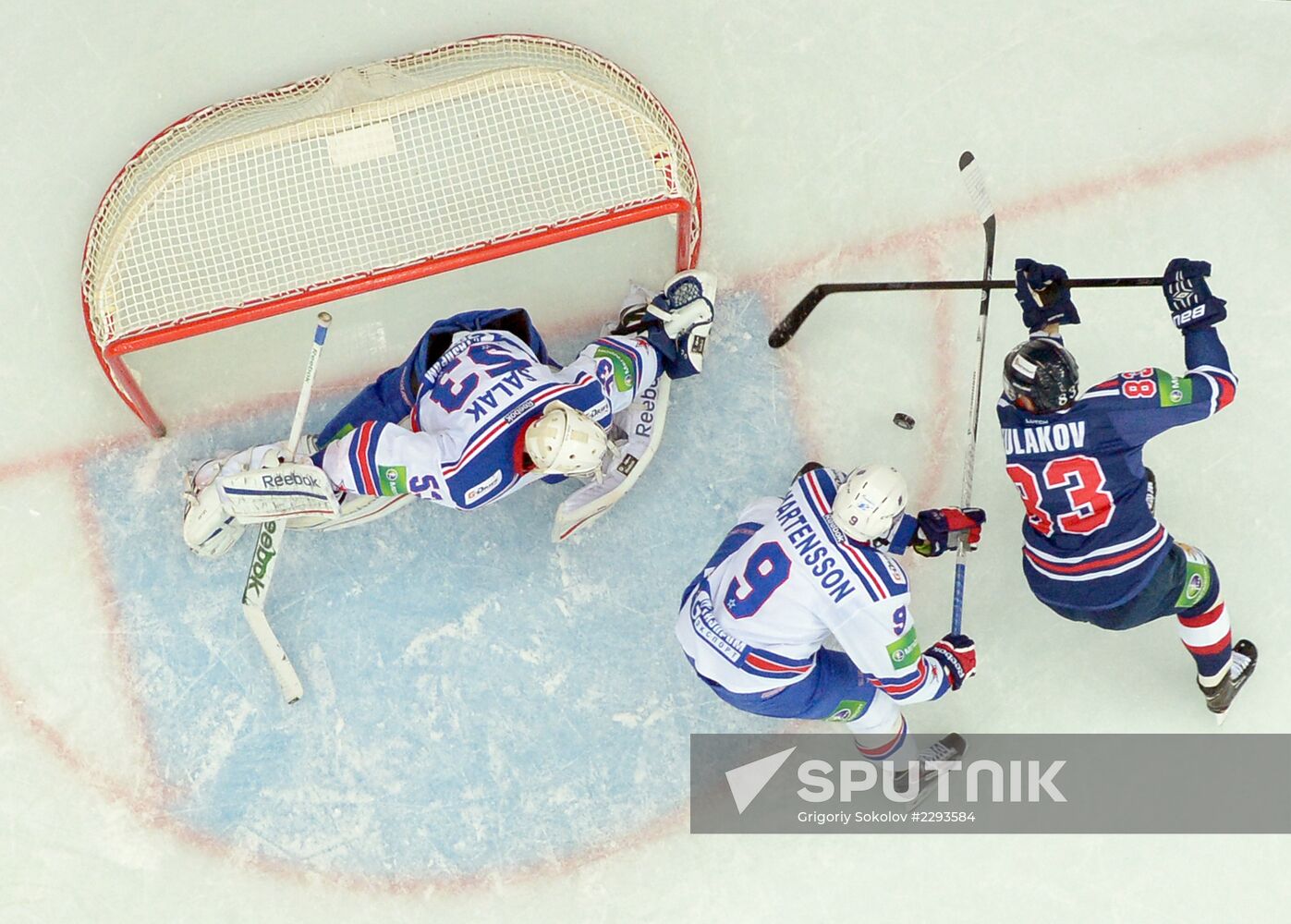 Kontinental Hockey League. Torpedo vs. SKA
