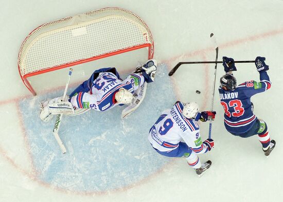Kontinental Hockey League. Torpedo vs. SKA