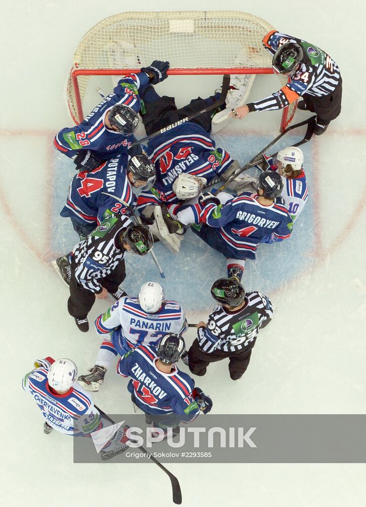 Kontinental Hockey League. Torpedo vs. SKA