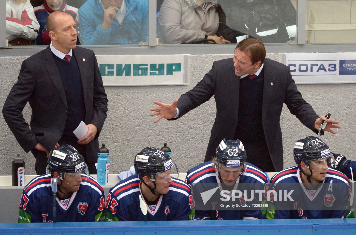 Kontinental Hockey League. Torpedo vs. SKA