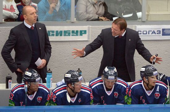 Kontinental Hockey League. Torpedo vs. SKA