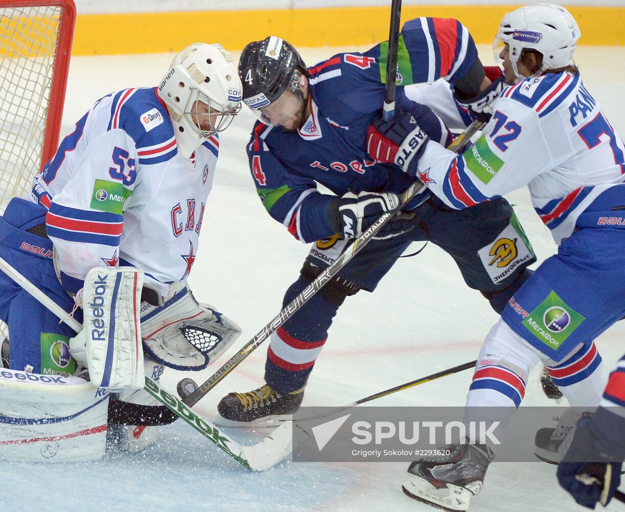 Kontinental Hockey League. Torpedo vs. SKA