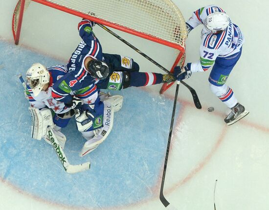 Kontinental Hockey League. Torpedo vs. SKA