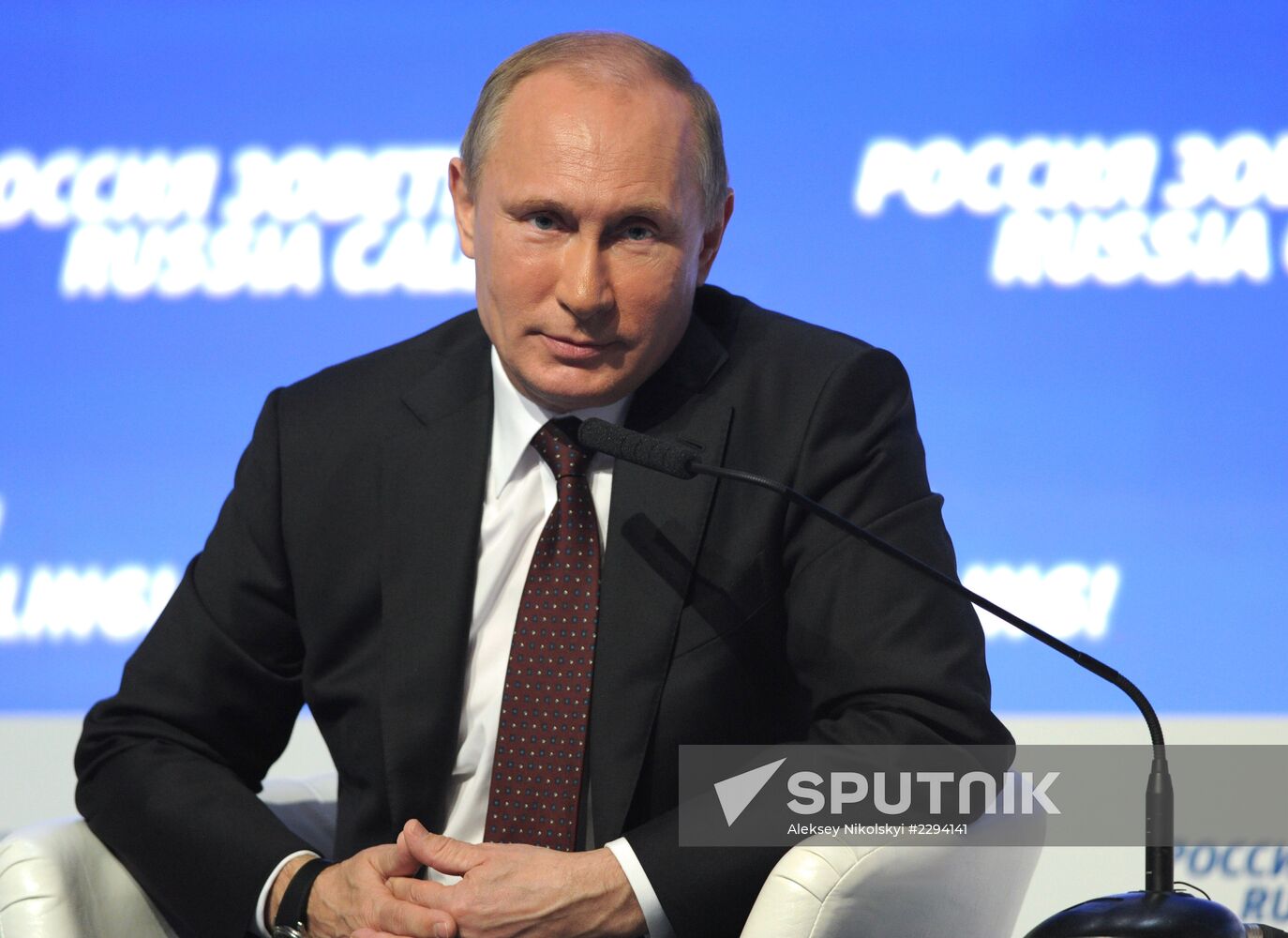 Vladimir Putin at VTB Capital Forum Russia Calling